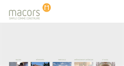Desktop Screenshot of macors.be